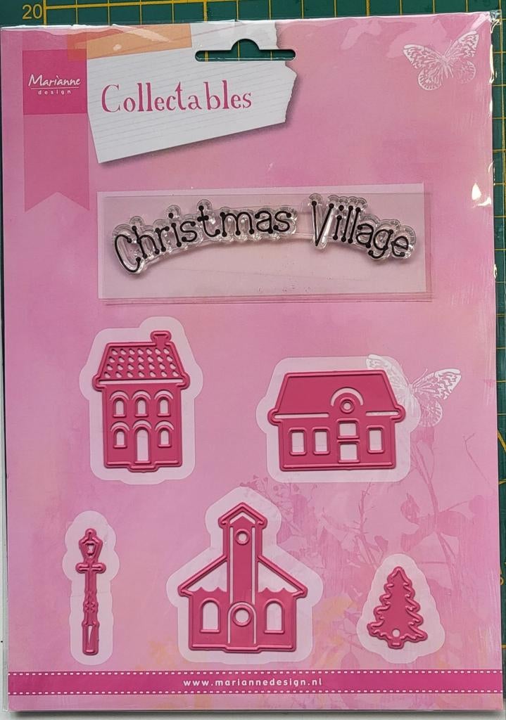 Snijmal met stempel  marianne design, Hobby en Vrije tijd, Kaarten | Zelf maken, Ophalen of Verzenden, Nieuw, Overige thema's