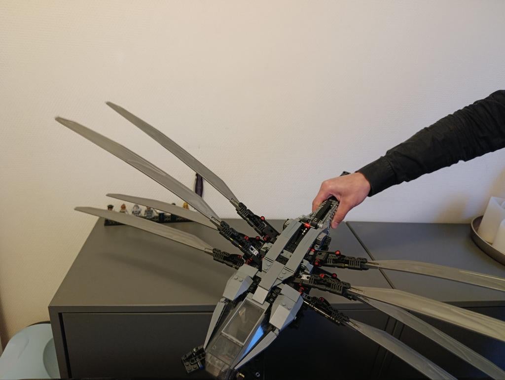 Compatibel (namaak) Lego Dune Ornithopter 10327, Ophalen of Verzenden, Zo goed als nieuw
