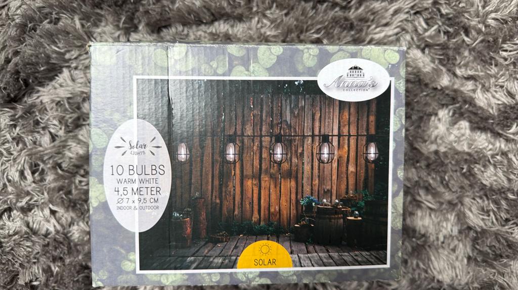 Te koop solar lampjes, Ophalen of Verzenden, Kunststof, Zonne-energie, Minder dan 50 watt