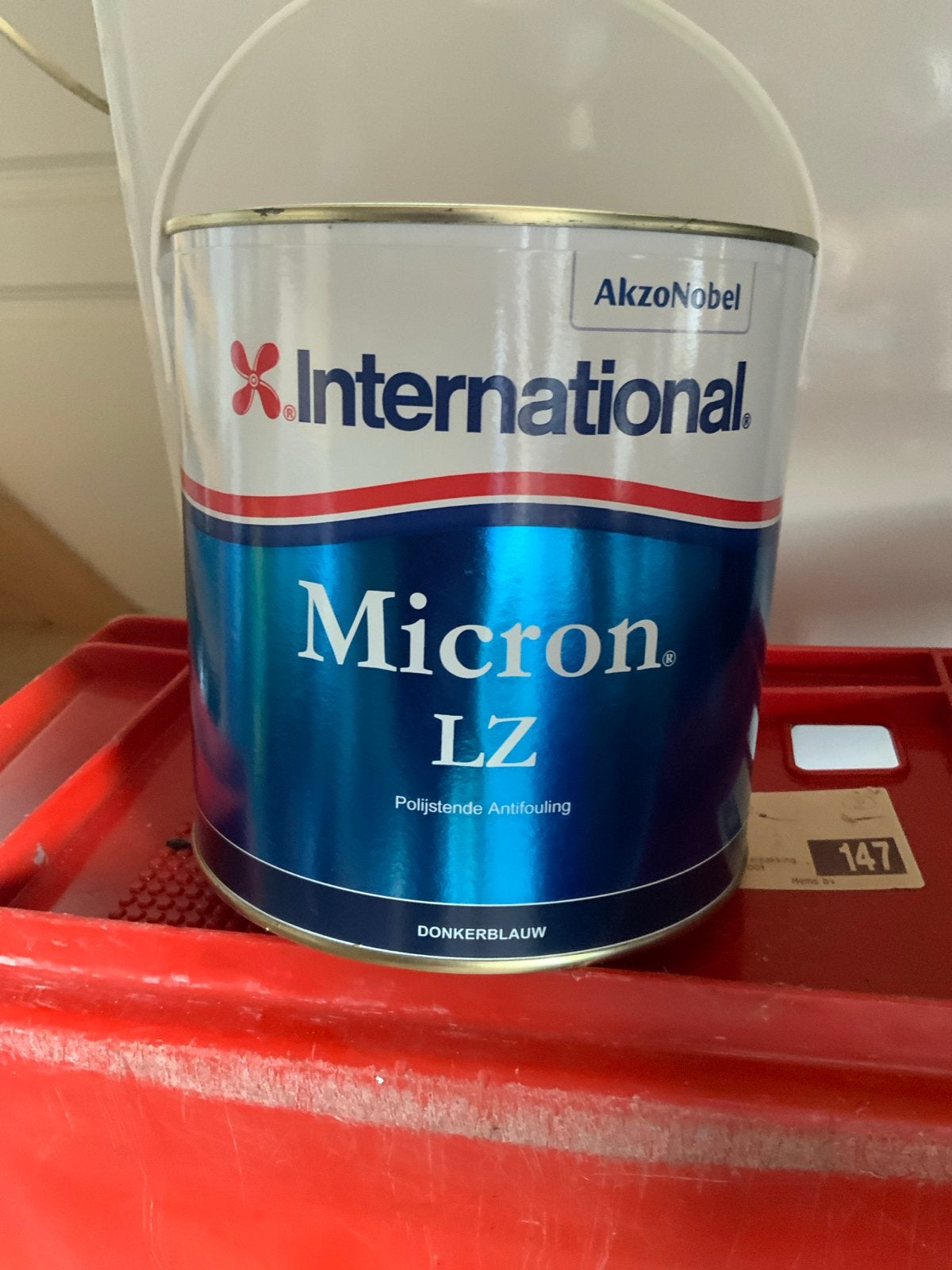 International Micron LZ Antifouling - Donkerblauw, Ophalen, Nieuw, Verven