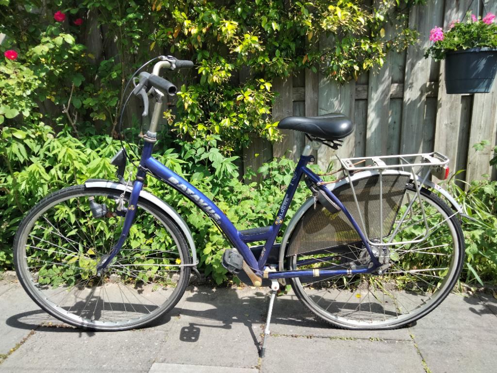 Damesfiets 28 inch, Ophalen, Gebruikt, Velgrem, Versnellingen
