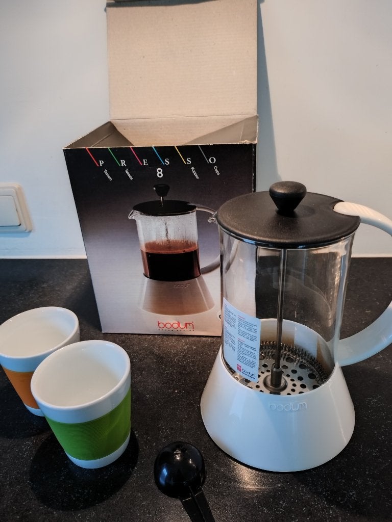 Bodum cafetière, Ophalen, Nieuw, Bodum, Wit