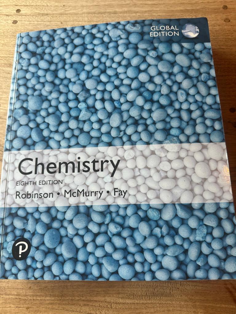 Studieboek Chemistry (8th Global Edition) - Applied Science, Boeken, Ophalen, Beta, Zo goed als nieuw, HBO