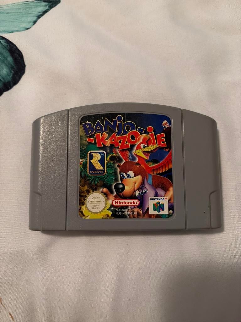 Banjo-Kazooie N64 - Klassieke Rareware Platformer, Gebruikt, 1 speler, Ophalen of Verzenden, Platform
