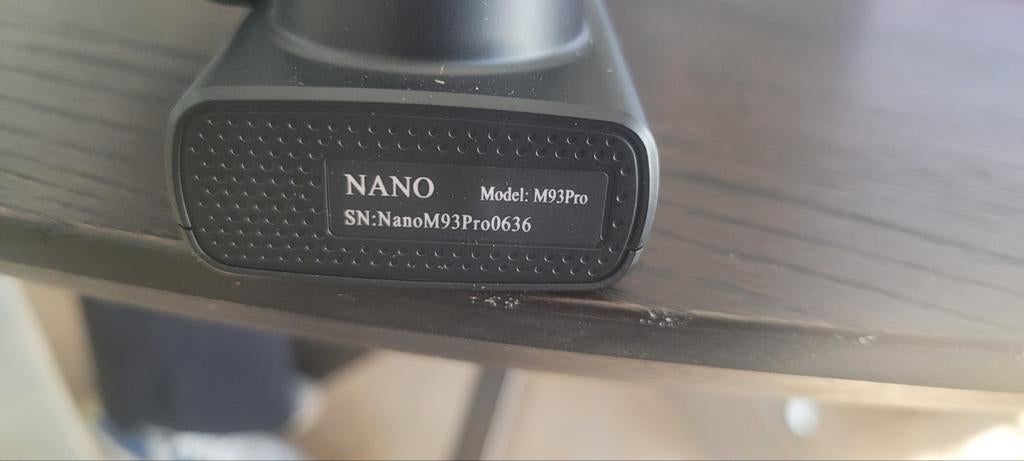 NANO M93Pro Dashcam - Compacte en betrouwbare auto camera, Ophalen of Verzenden, Gebruikt