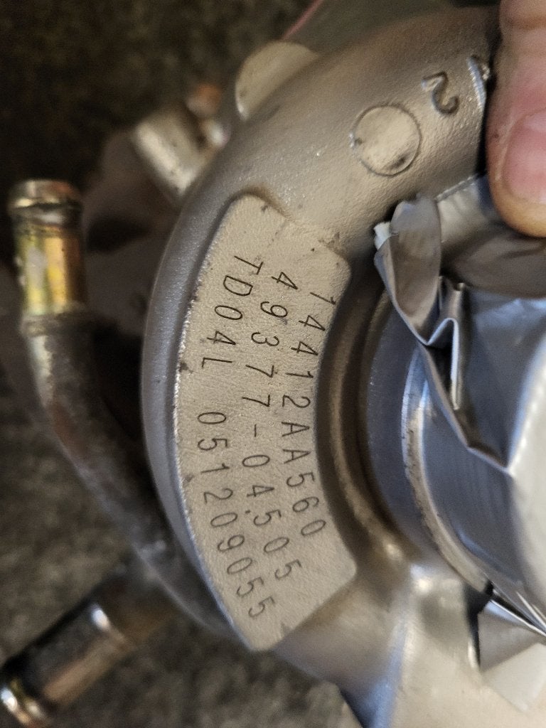 Subaru 2.5 wrx turbo onderdelen. turbo voor je EJ25 motor, Auto-onderdelen, Ophalen of Verzenden, Gebruikt, Subaru