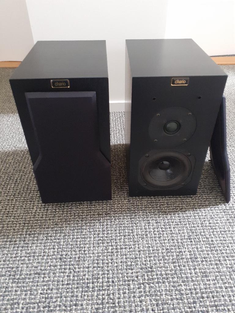 Chario speakers, Gebruikt, 120 watt of meer, Front, Rear of Stereo speakers, Ophalen