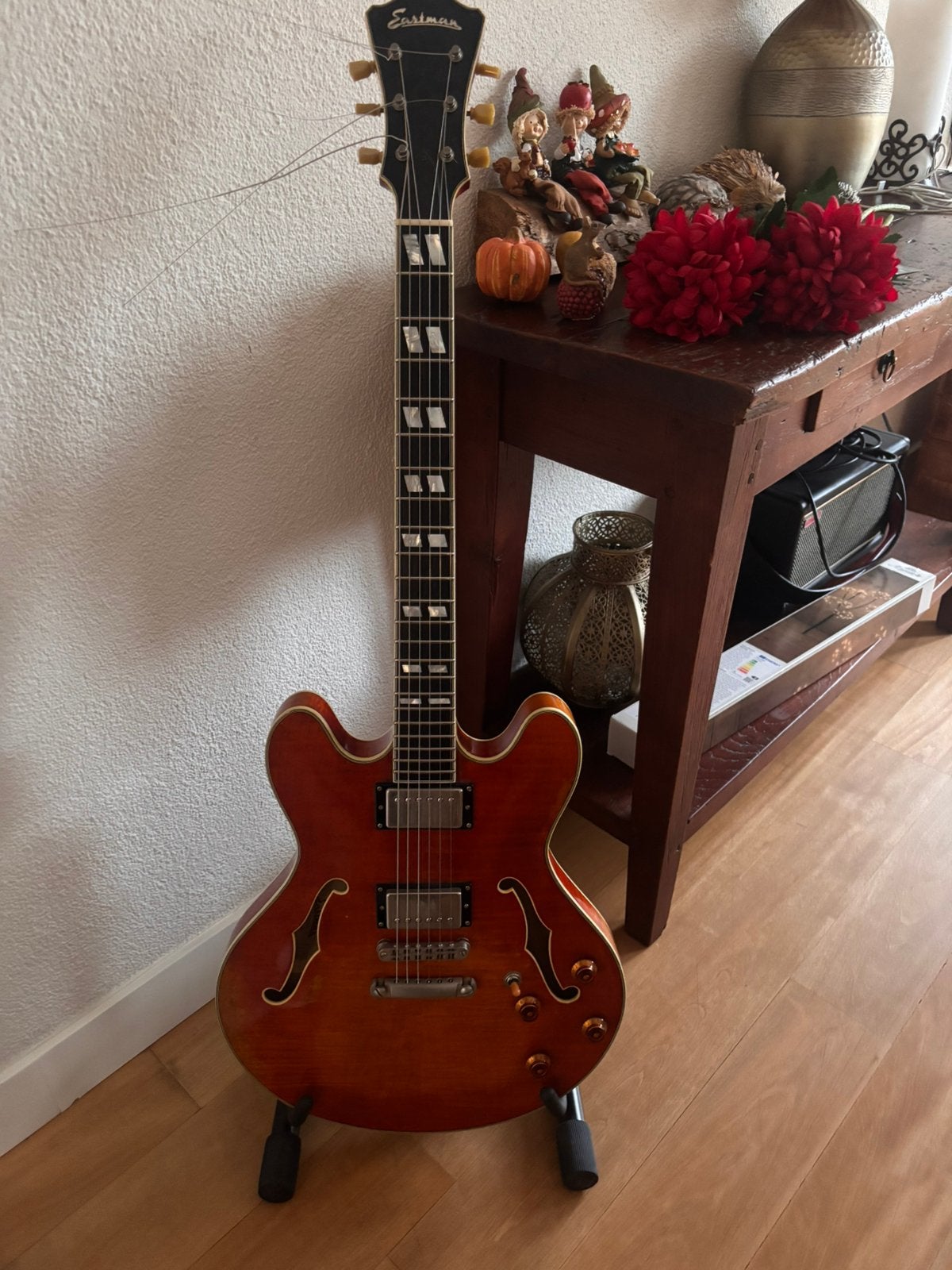 Eastman T59/V Amber, Ophalen, Gebruikt, Semi-solid body, Overige merken