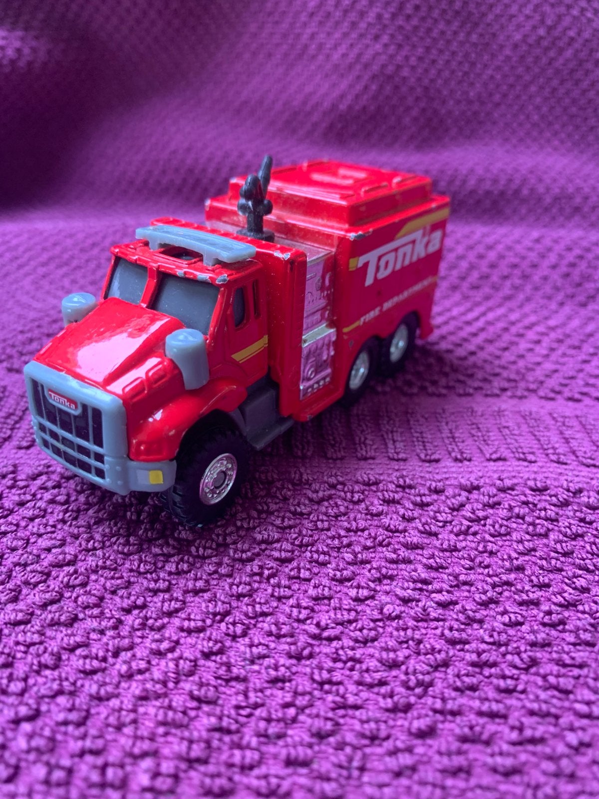 Tonka Fire Department Pumper Truck, Ophalen of Verzenden, Gebruikt, Bus of Vrachtwagen