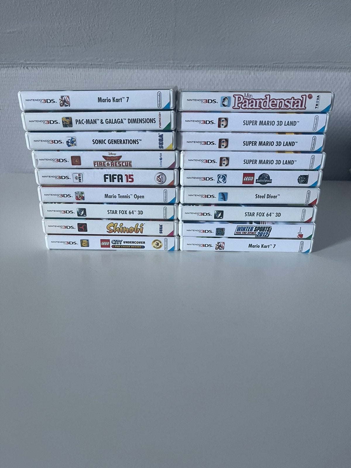 18 Games Nintendo 3DS, 1 speler, Ophalen, Zo goed als nieuw, Vanaf 3 jaar