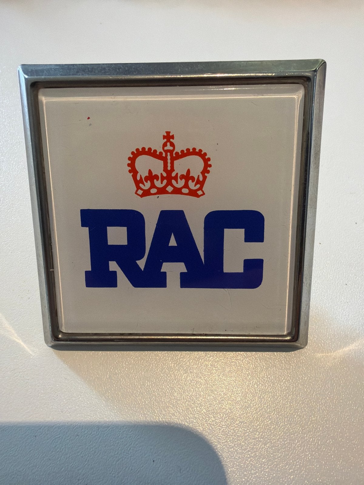 Vintage RAC Auto Badge / Embleem, Ophalen of Verzenden, Gebruikt