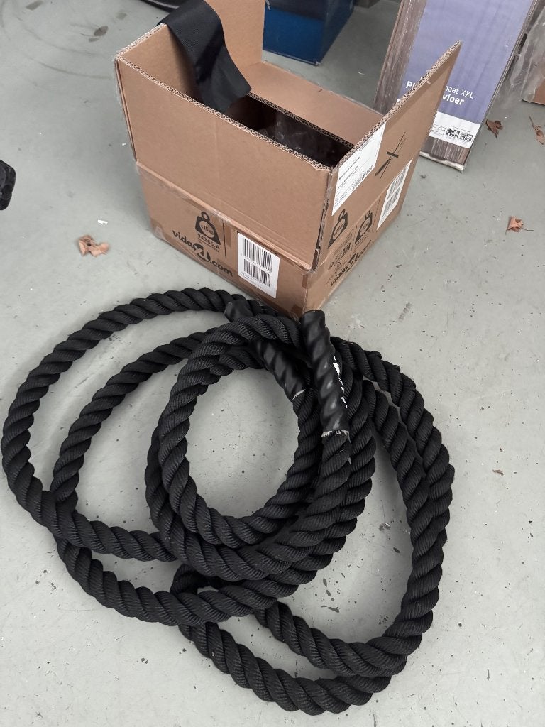 Battle rope, Sport en Fitness, Fitnessmaterialen, Ophalen, Zo goed als nieuw, Battle rope