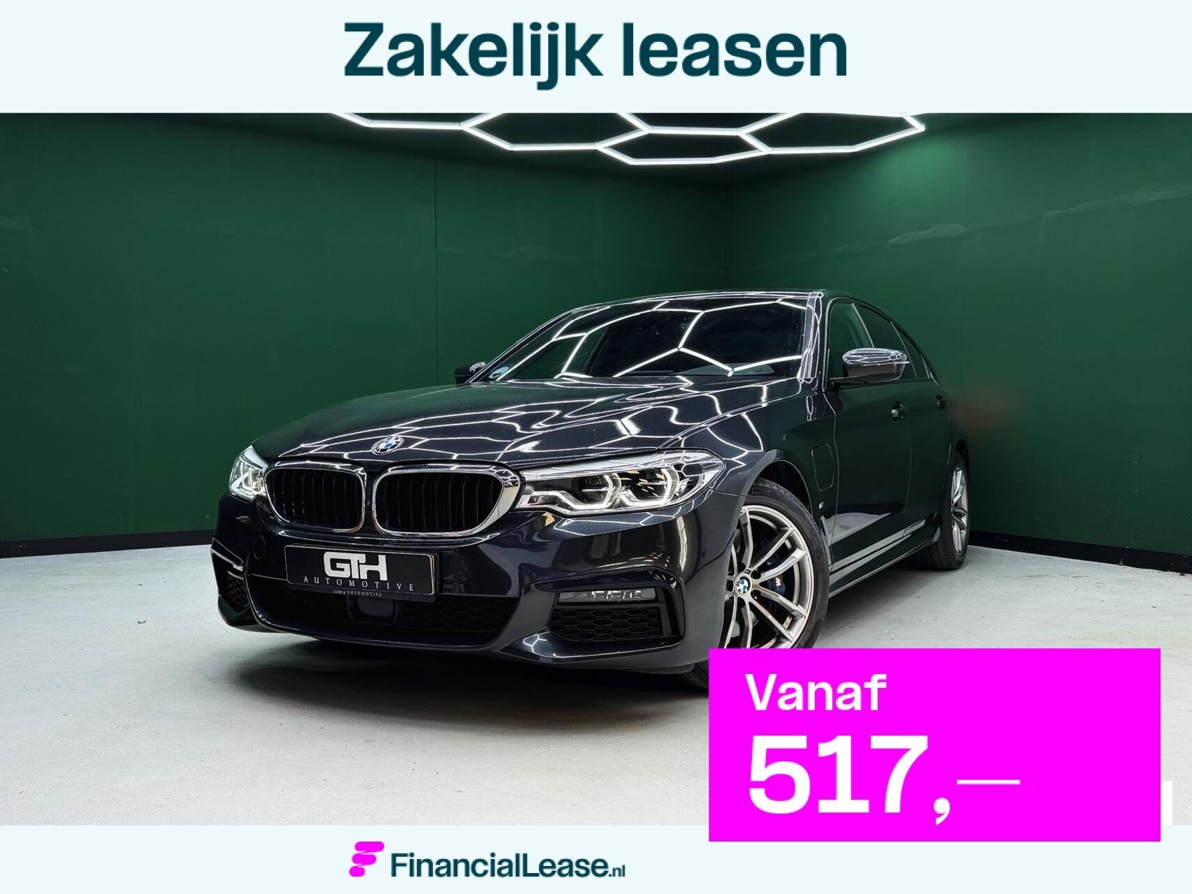 BMW 5-serie 530e M-Sport xDrive iPerformance H/K | Keyless, Automaat, 1998 cc, 252 pk, Automatische klimaatregeling