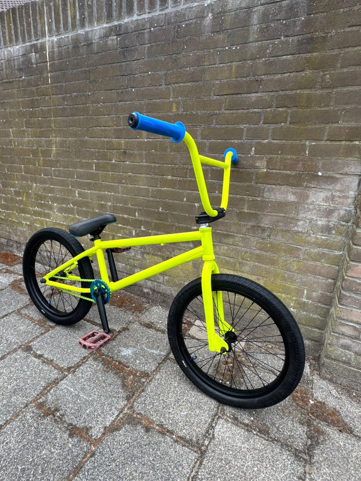 Pro BMX deels custom zo goed als nieuw staat, Ophalen, Zo goed als nieuw, Staal