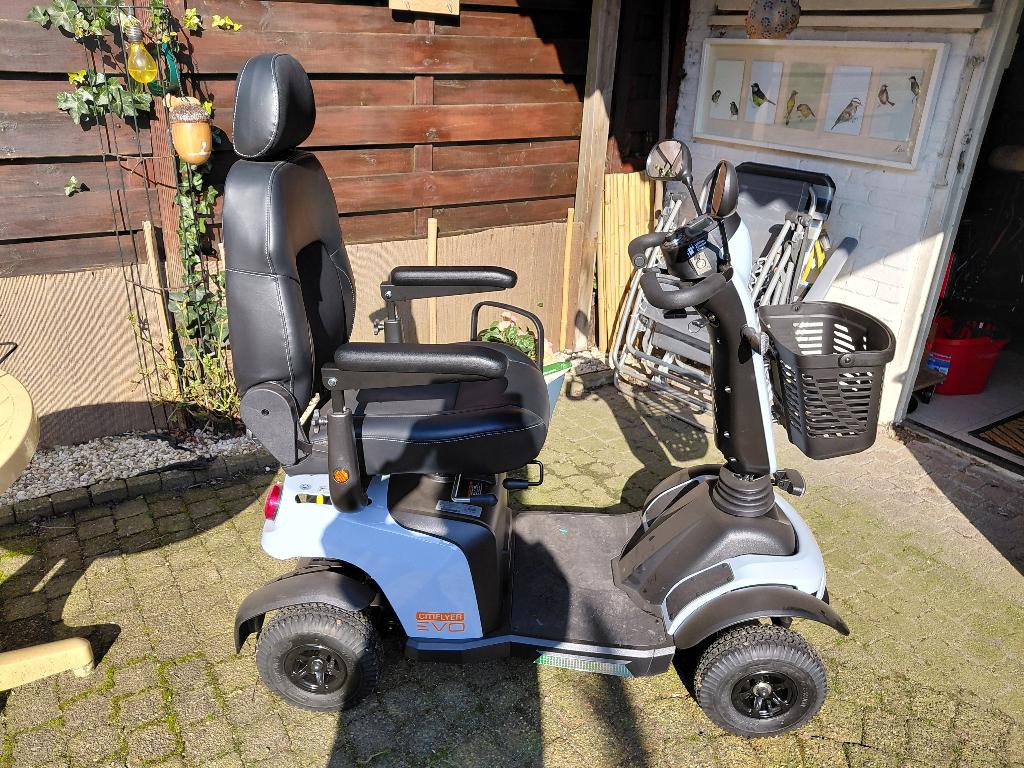 Scootmobiel Excel Galaxy Cityflyer, Ophalen, Excel, Nieuw, 16 km/u of meer