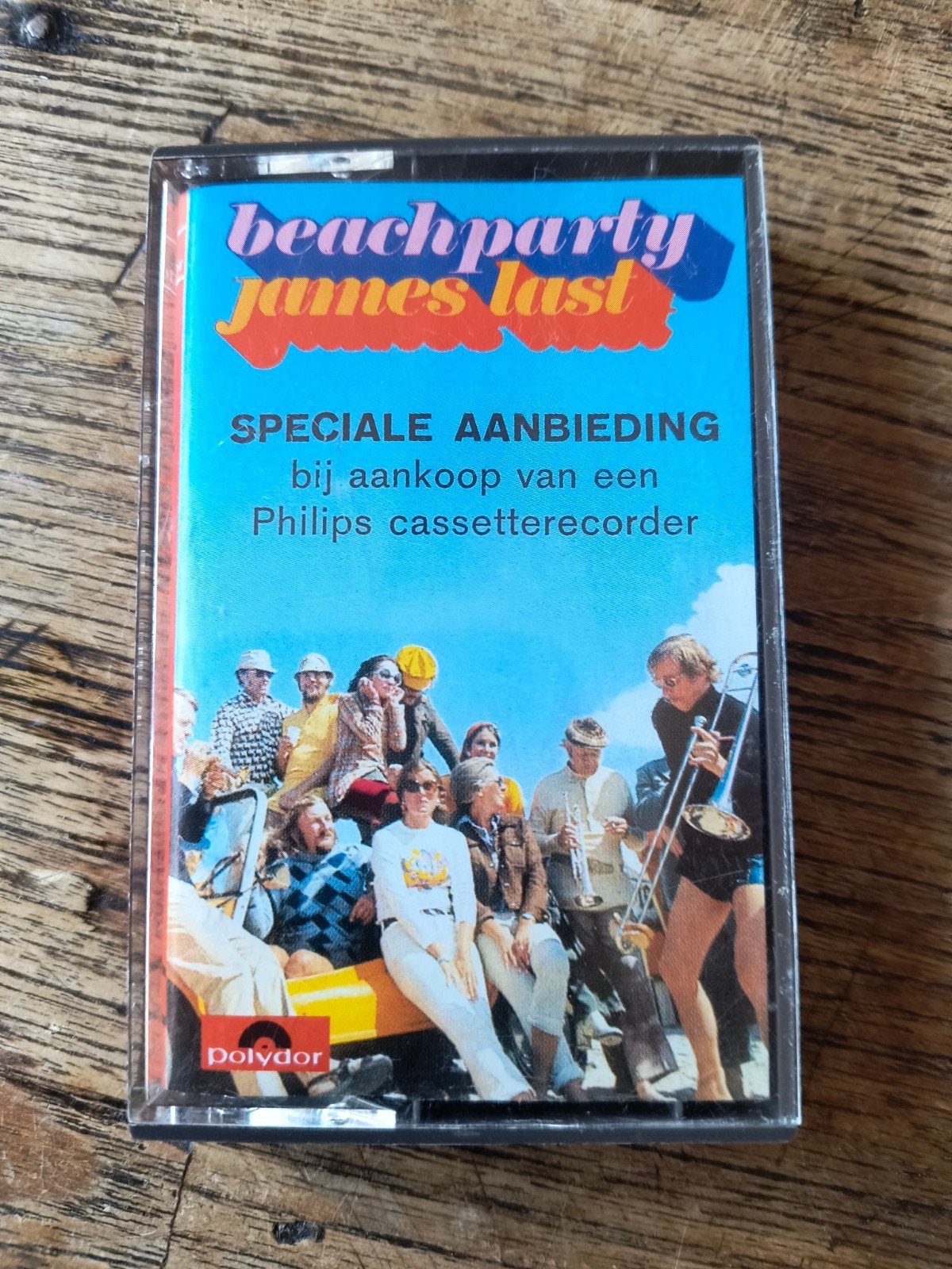 James Last - Beach Party Cassette 1970 bij aankoop Philips, Cd's en Dvd's, Cassettebandjes, Gebruikt, Origineel, Overige genres
