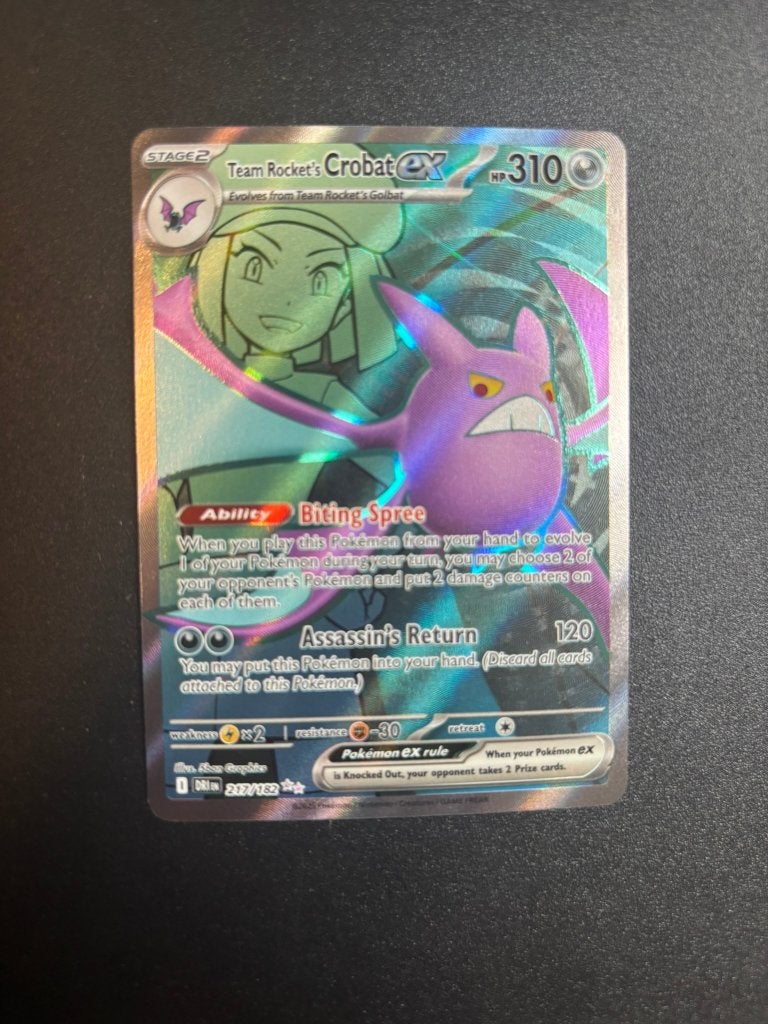 Team Rocket's Crobat ex (DRI 217), Ophalen, Zo goed als nieuw