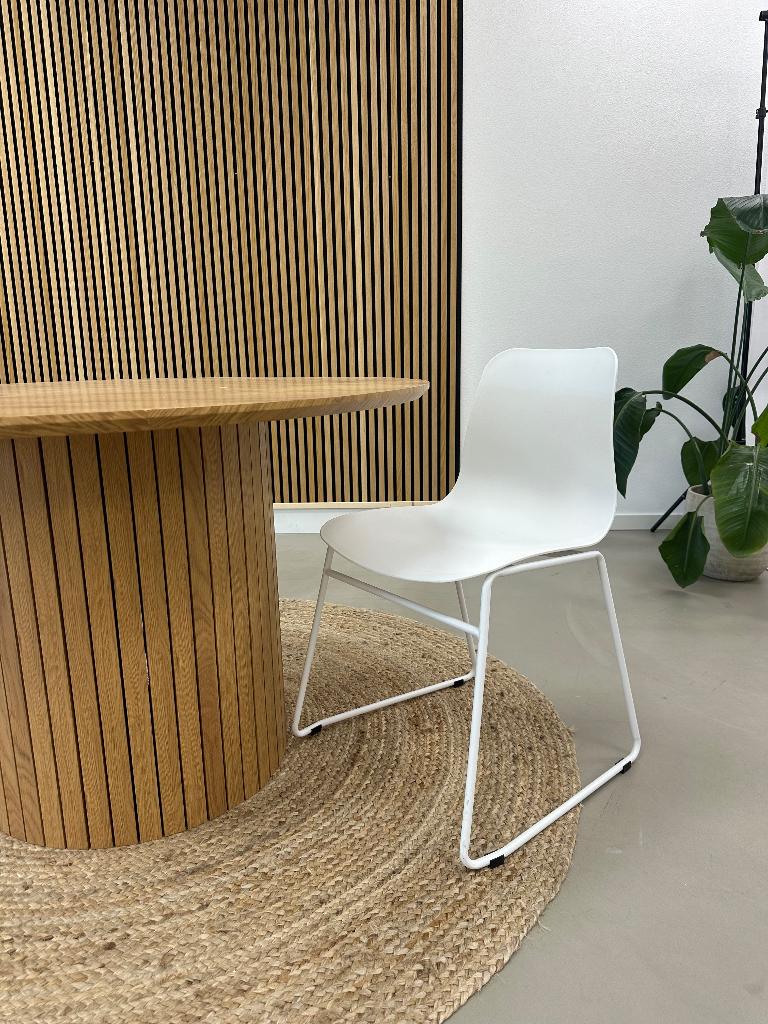 Kick Kiki wit - Set van 6 - Nieuw in doos, Huis en Inrichting, Stoelen, Kunststof, Wit, Nieuw, Kick