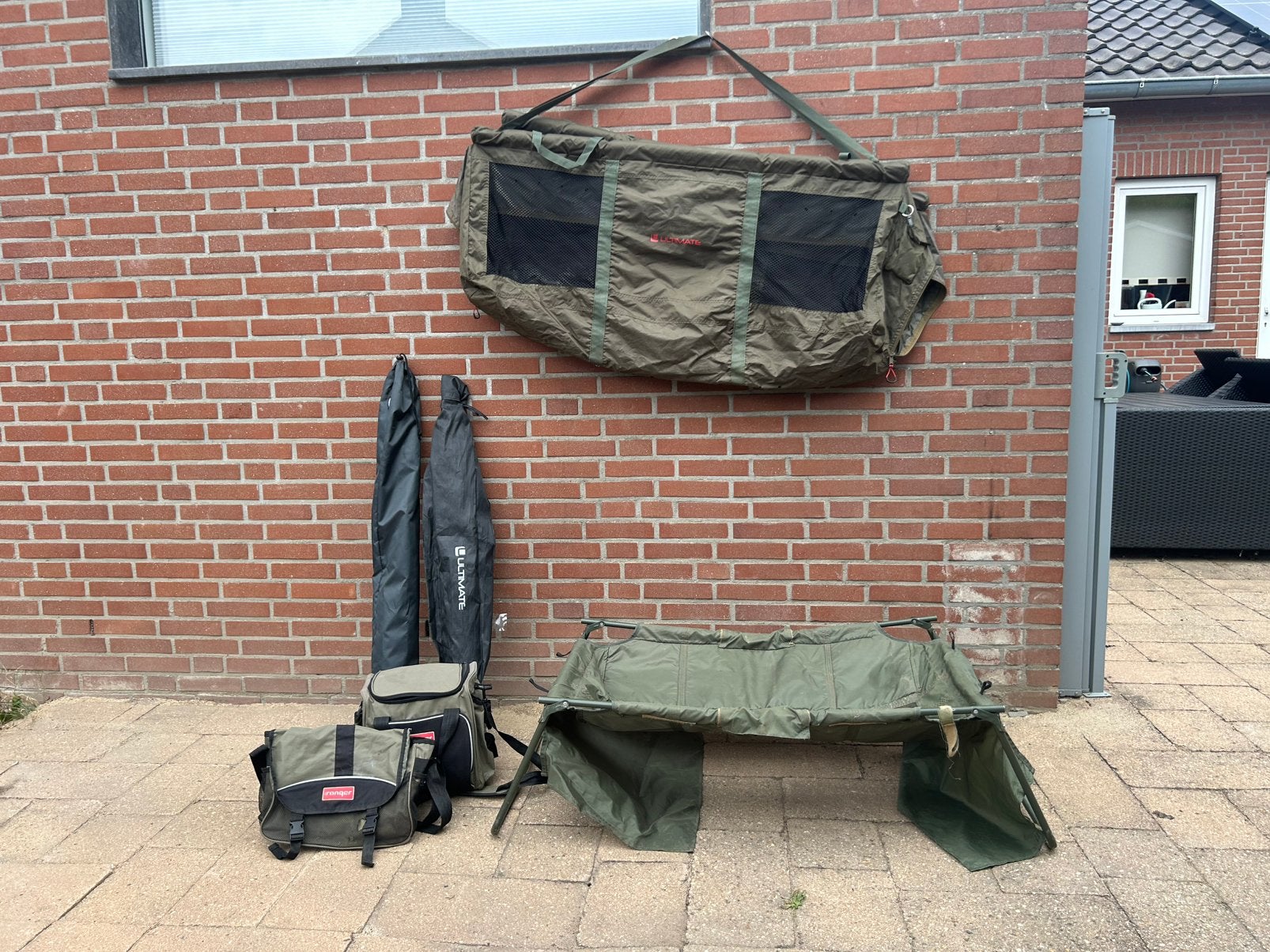 Vis set, Ophalen, Gebruikt