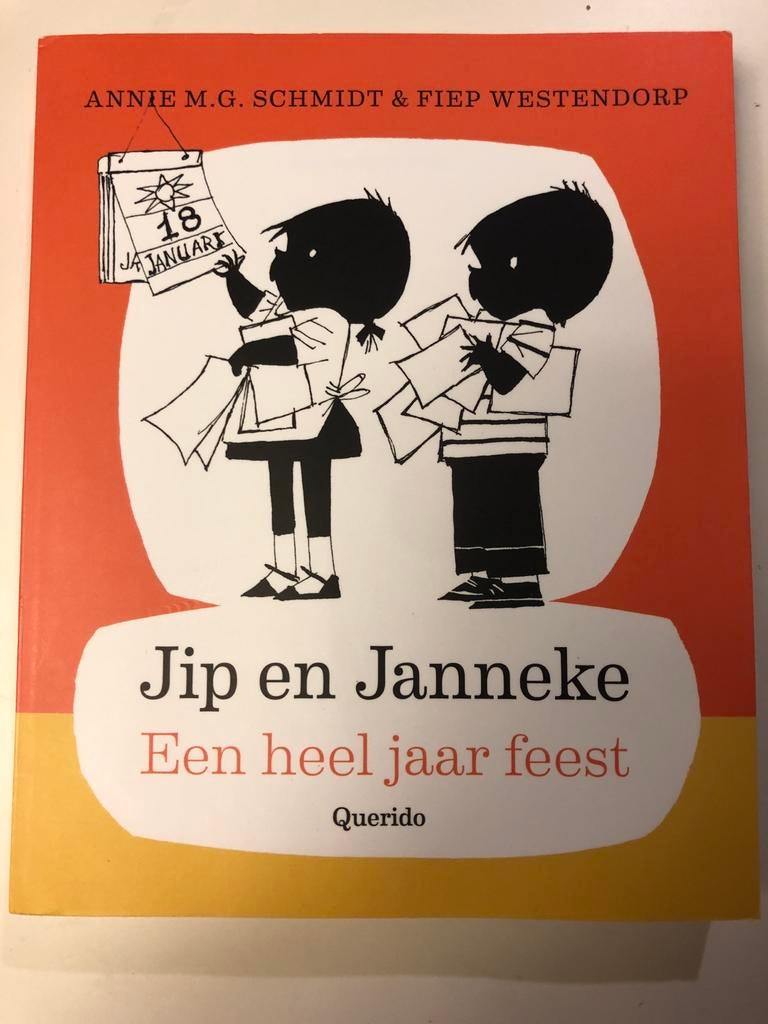 Jip en Janneke: Een heel jaar feest - Annie M.G. Schmidt, Boeken, Ophalen of Verzenden, Zo goed als nieuw, Fictie algemeen