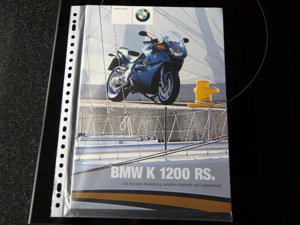 BMW K 1200 RS Brochure - Origineel, Ophalen of Verzenden, BMW