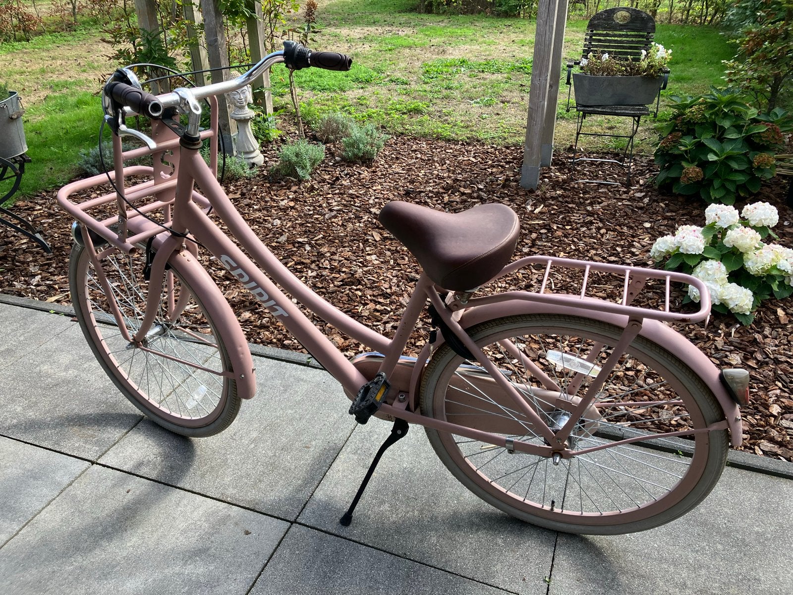 Zalmroze Spirit cargo fiets 26 inch 3 versnellingen, Ophalen of Verzenden, Gebruikt, Overige merken