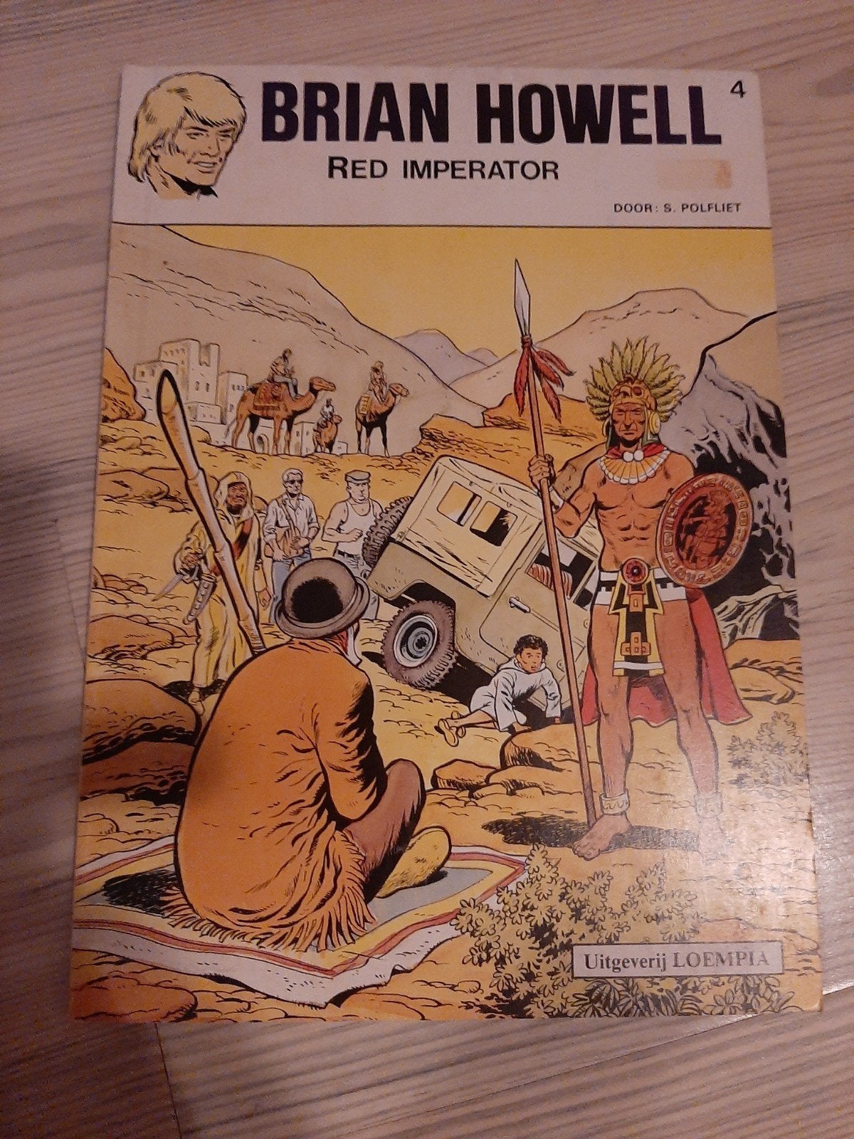 Brian Howell - Red Imperator - Stripboek, Ophalen of Verzenden