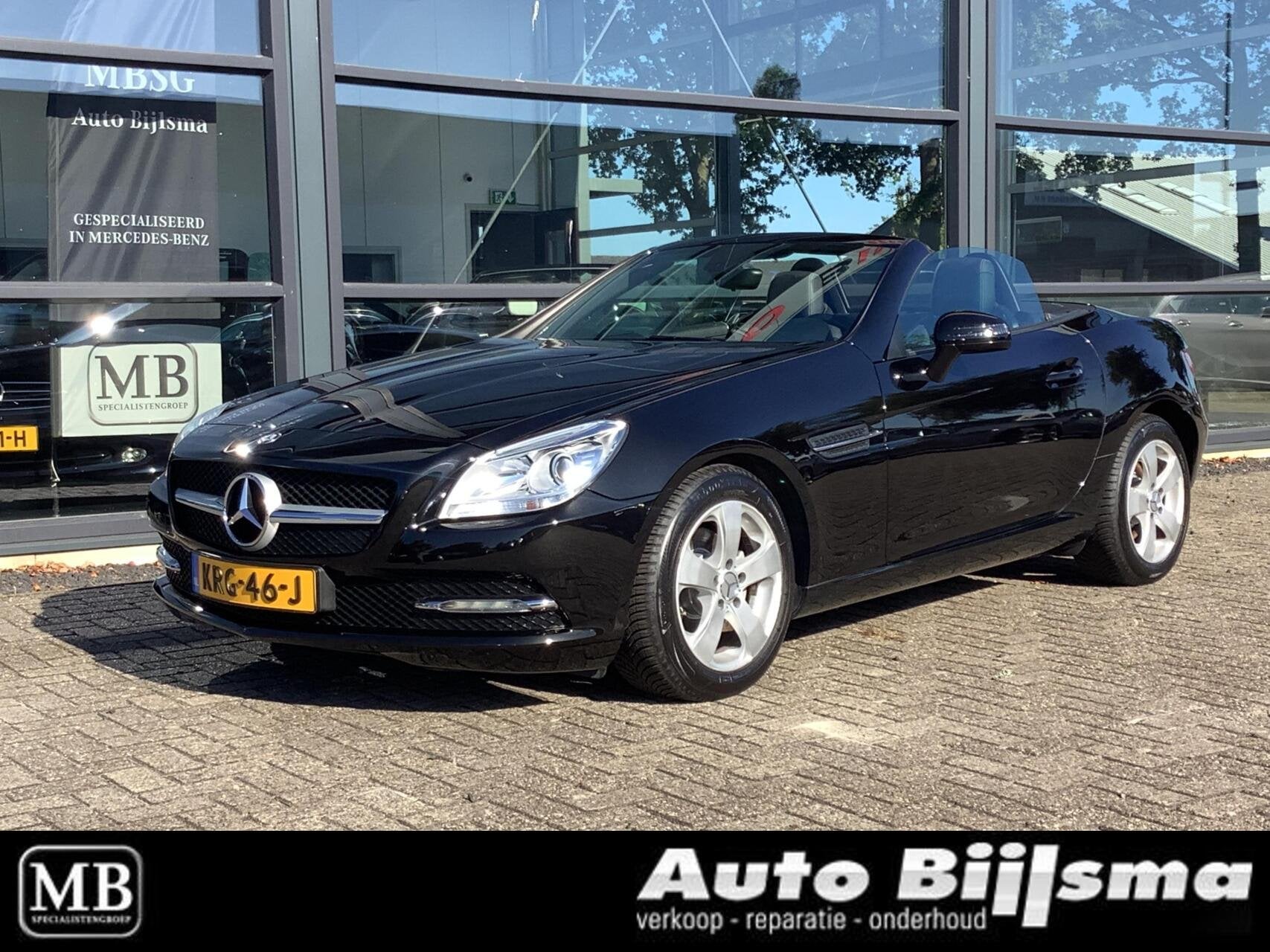 Mercedes SLK-klasse 200 nekverwarming, cruise, lederen bekle, Auto's, Euro 5, Achterwielaandrijving, Gebruikt, 4 cilinders