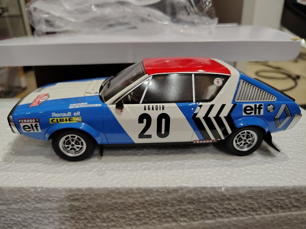 Pack 1/18 rally Renault 17 Monte-carlo 1975, Ophalen of Verzenden, Nieuw, Auto, OttOMobile
