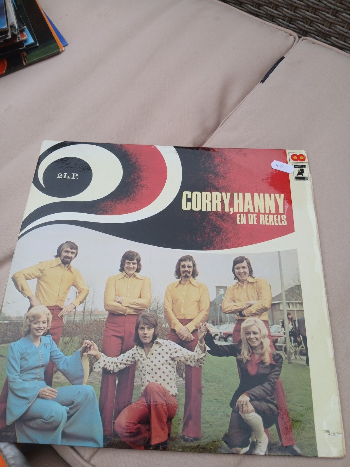 dubbel.lp corry en hanny en de rekels, Verzenden, Zo goed als nieuw, 12 inch, Levenslied of Smartlap