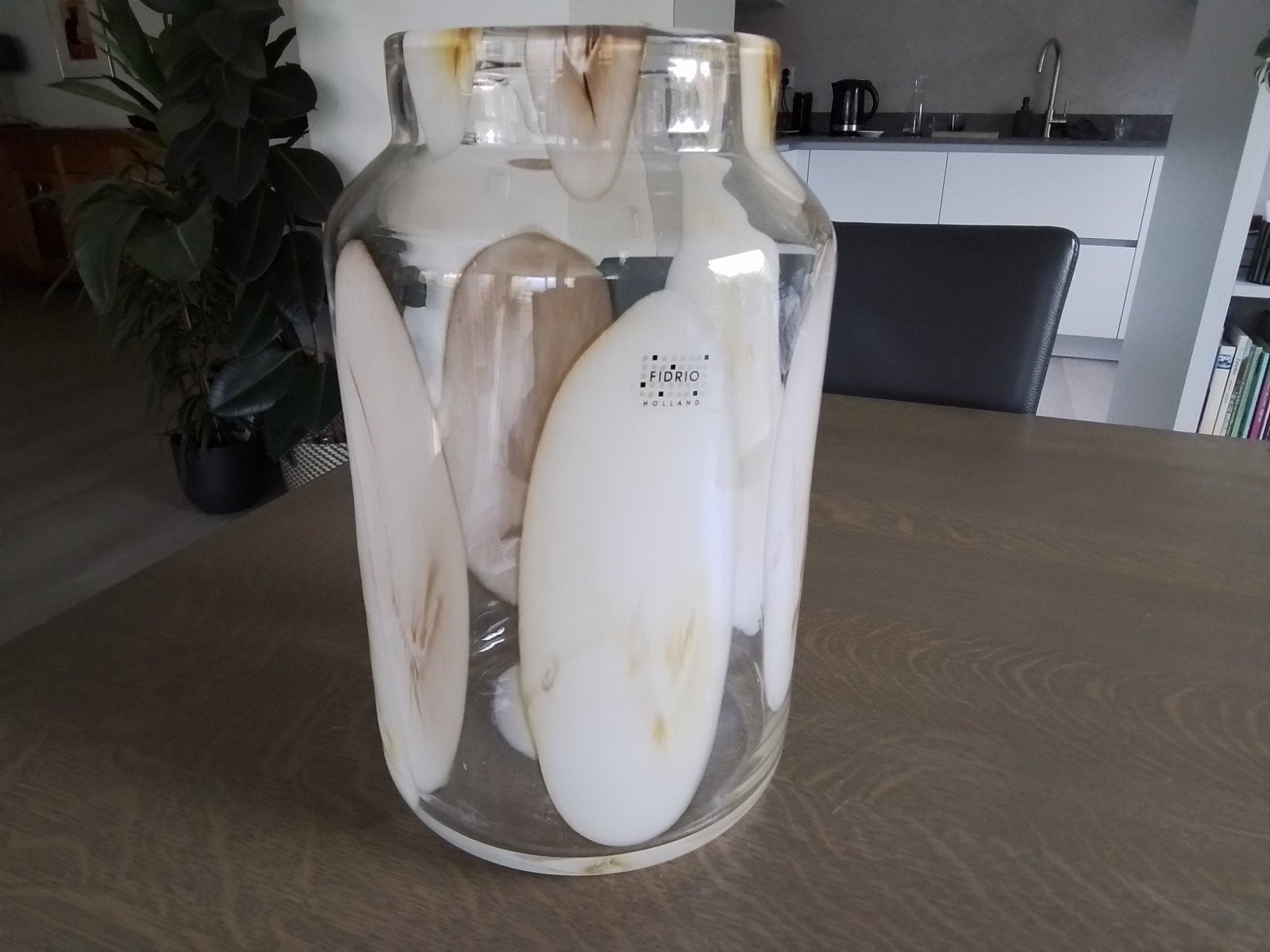 FIDRIO VAAS - ZWAAR EN GROOT, Ophalen of Verzenden, Glas