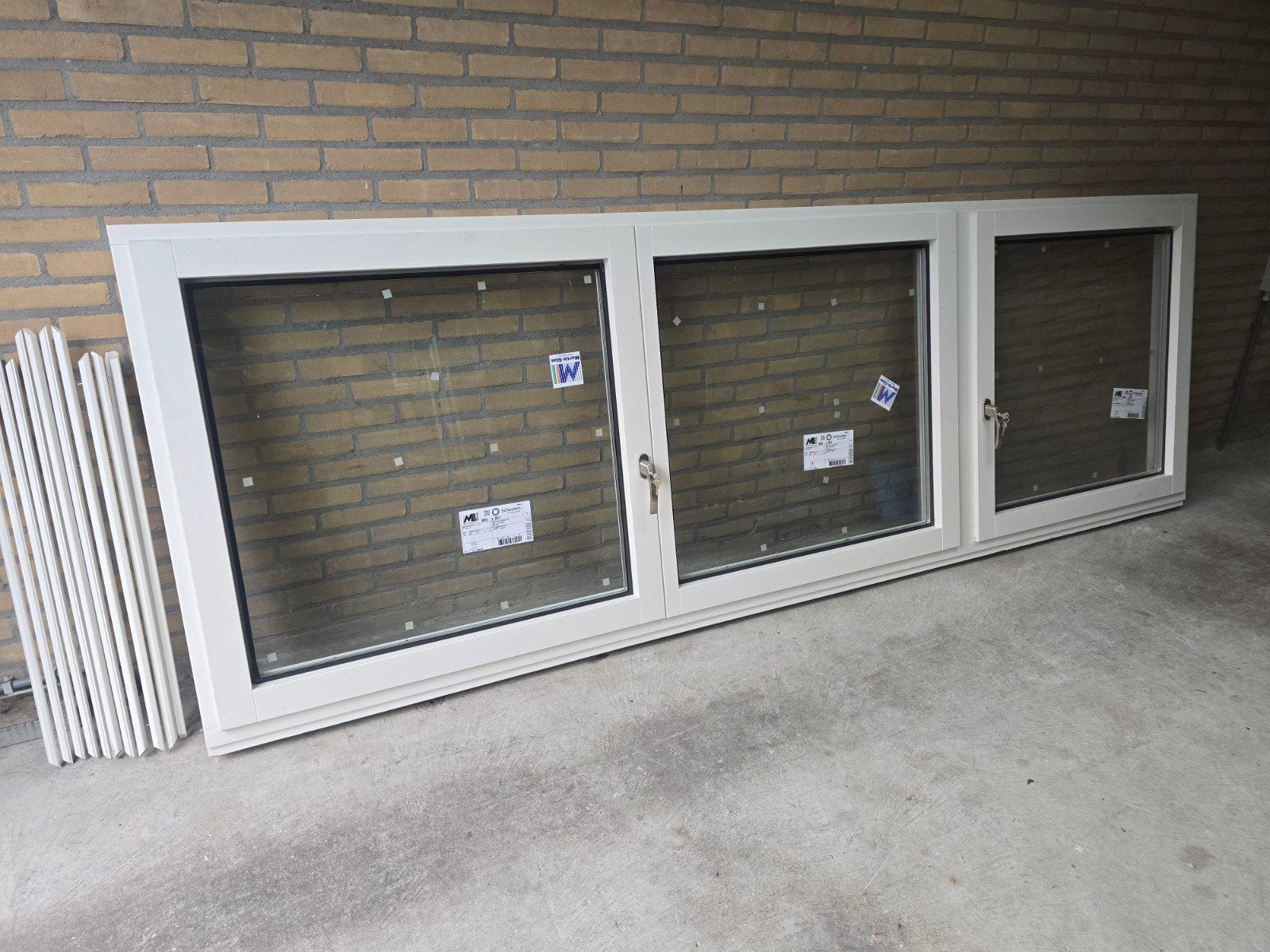 Nieuw meranti dakkapel kozijn 2 x draai-kiep Hr++ Iso glas, Ophalen, Dakkapel, 225 cm of meer, Nieuw