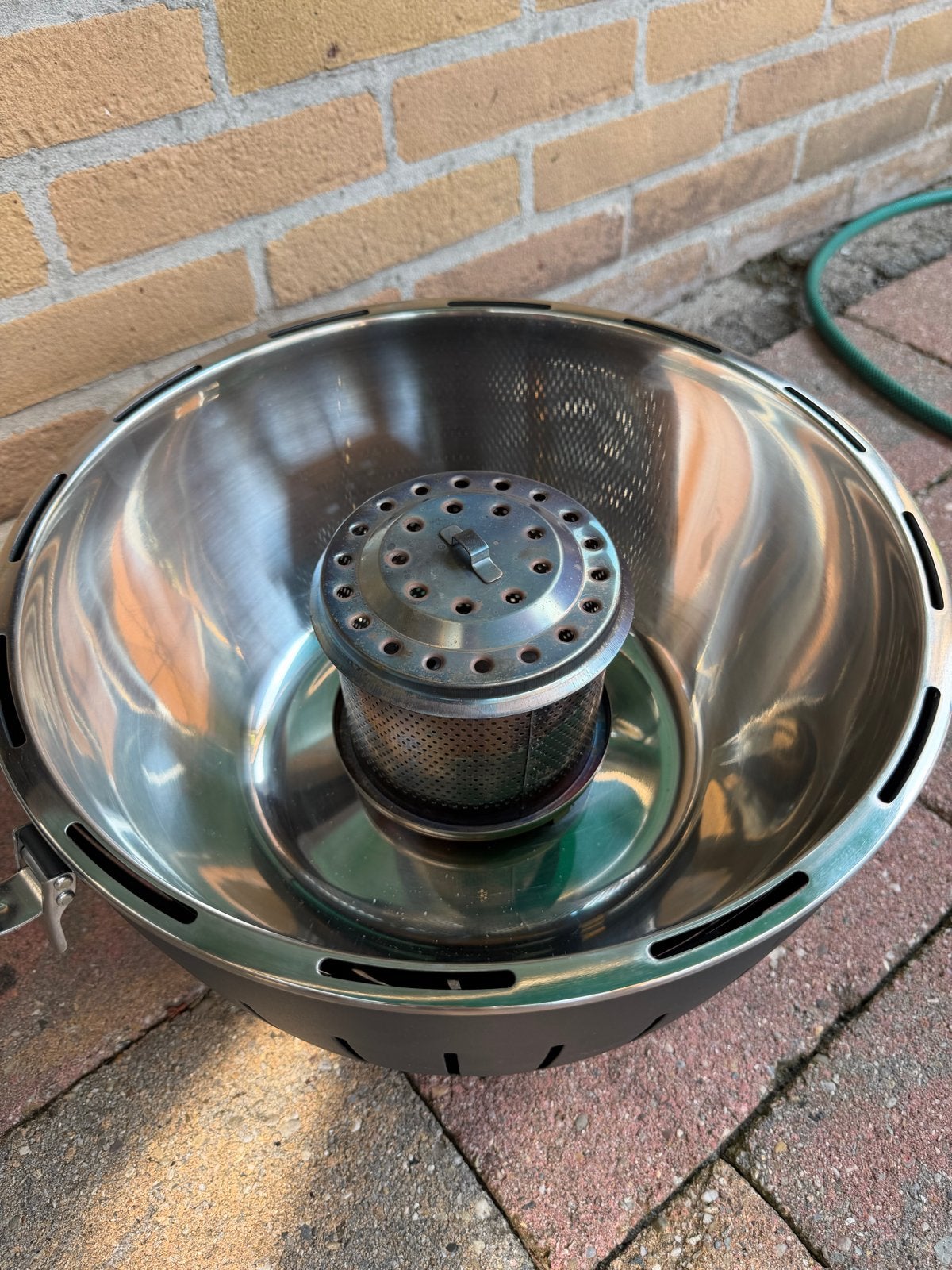 Nette LotusGrill Classic G340 rookvrije houtskoolbarbecue, Ophalen of Verzenden, Zo goed als nieuw, Met accessoires