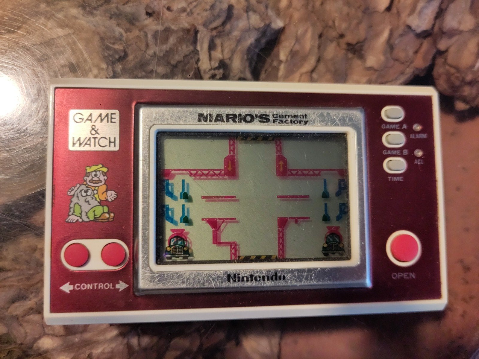 Mario's Cement Factory (1983), Spelcomputers en Games, 1 speler, Zo goed als nieuw, Vanaf 3 jaar, Ophalen