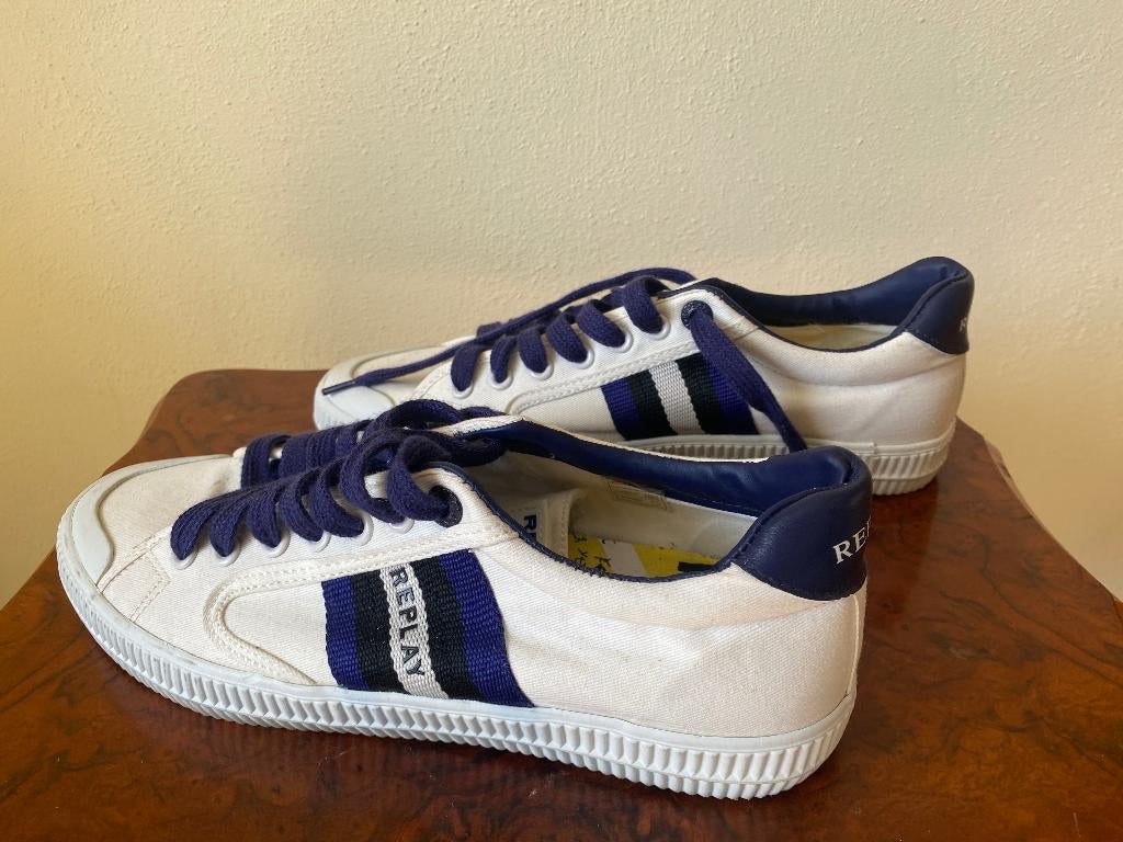 Replay "Vintage look" gymschoenen, Kleding | Dames, Schoenen, Wit, Replay, Ophalen of Verzenden, Sneakers of Gympen