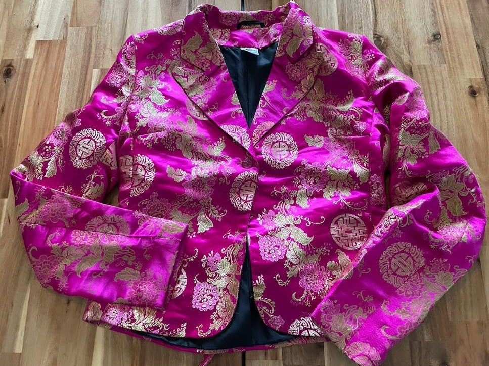 ART Chinees 2delig pak M/L, Ophalen of Verzenden, Gedragen, Maat 38/40 (M), Pak