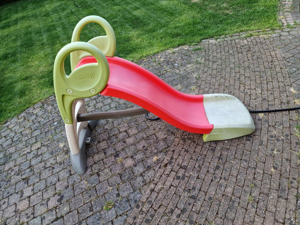 Smoby glijbaan met wateraansluiting, Ophalen, Gebruikt