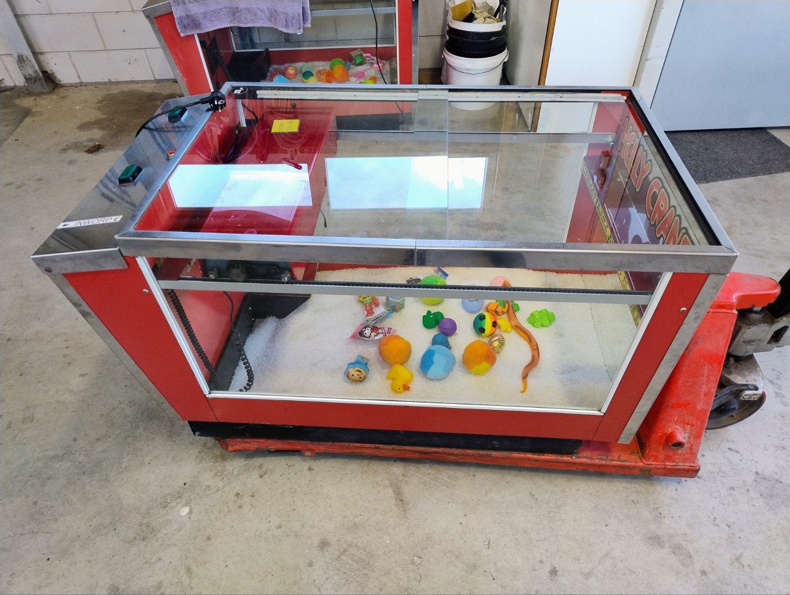 Holy Crane, kermis grijpmachine, Verzamelen, Ophalen, Gebruikt, 1970 tot heden, Overige merken