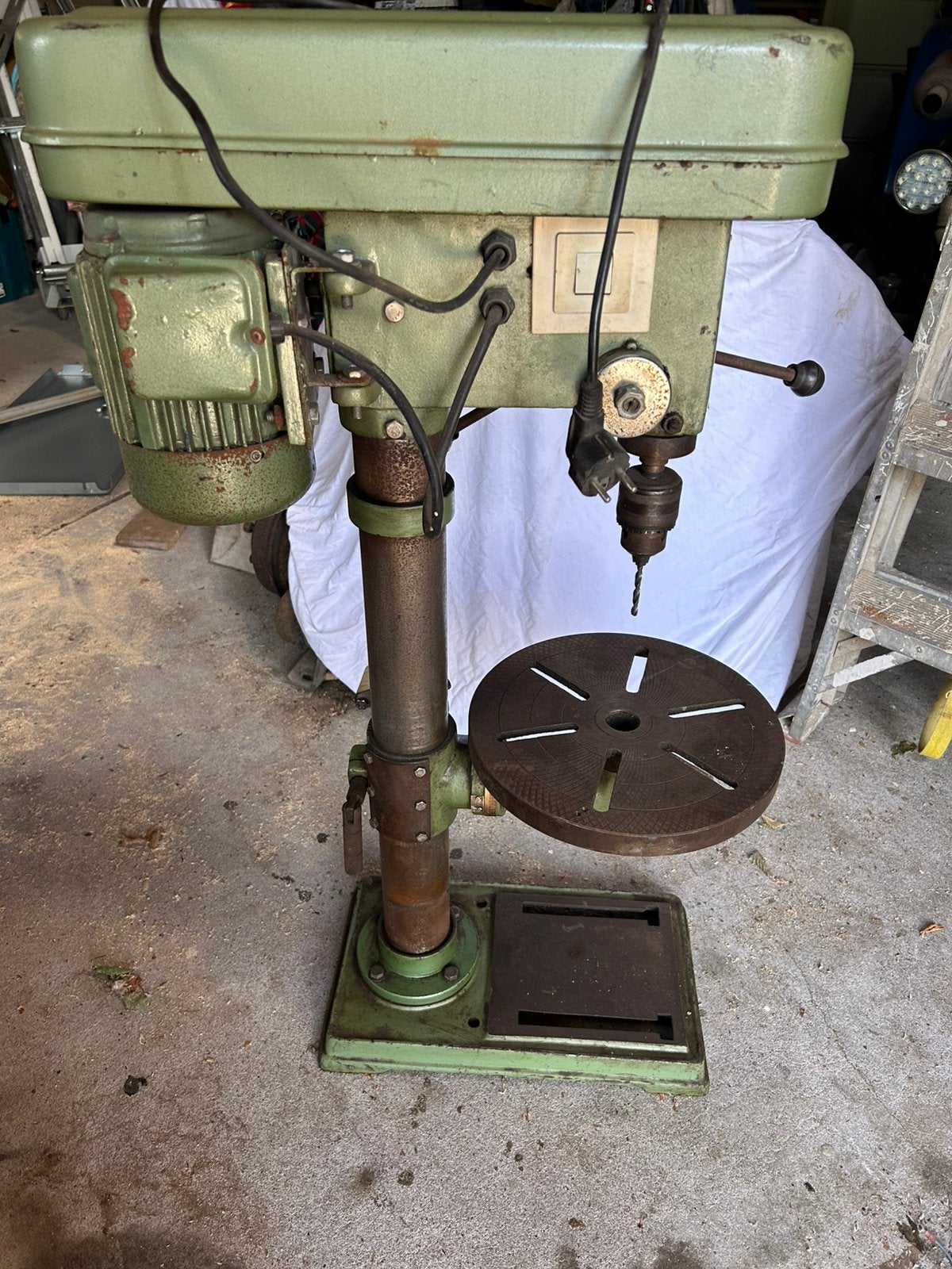 Kolomboormachine, Ophalen, Gebruikt, Kolomboormachine