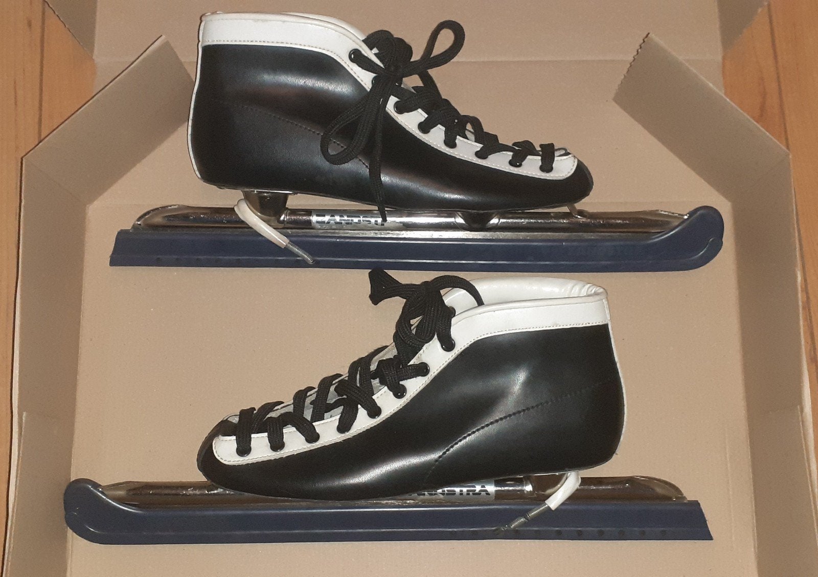 Zandstra 525LC-chrome schaatsen mt 41/42, igst!, Sport en Fitness, Schaatsen, Ophalen of Verzenden, Noren, Gebruikt, Zandstra