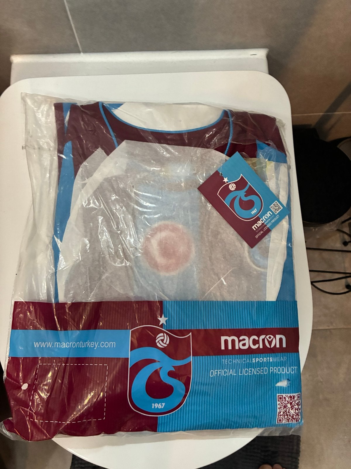 Macron Trabzonspor Thuisshirt 22/23 - Maat XL, Meerkleurig, Ophalen of Verzenden, Voetbal, Maat 56/58 (XL)