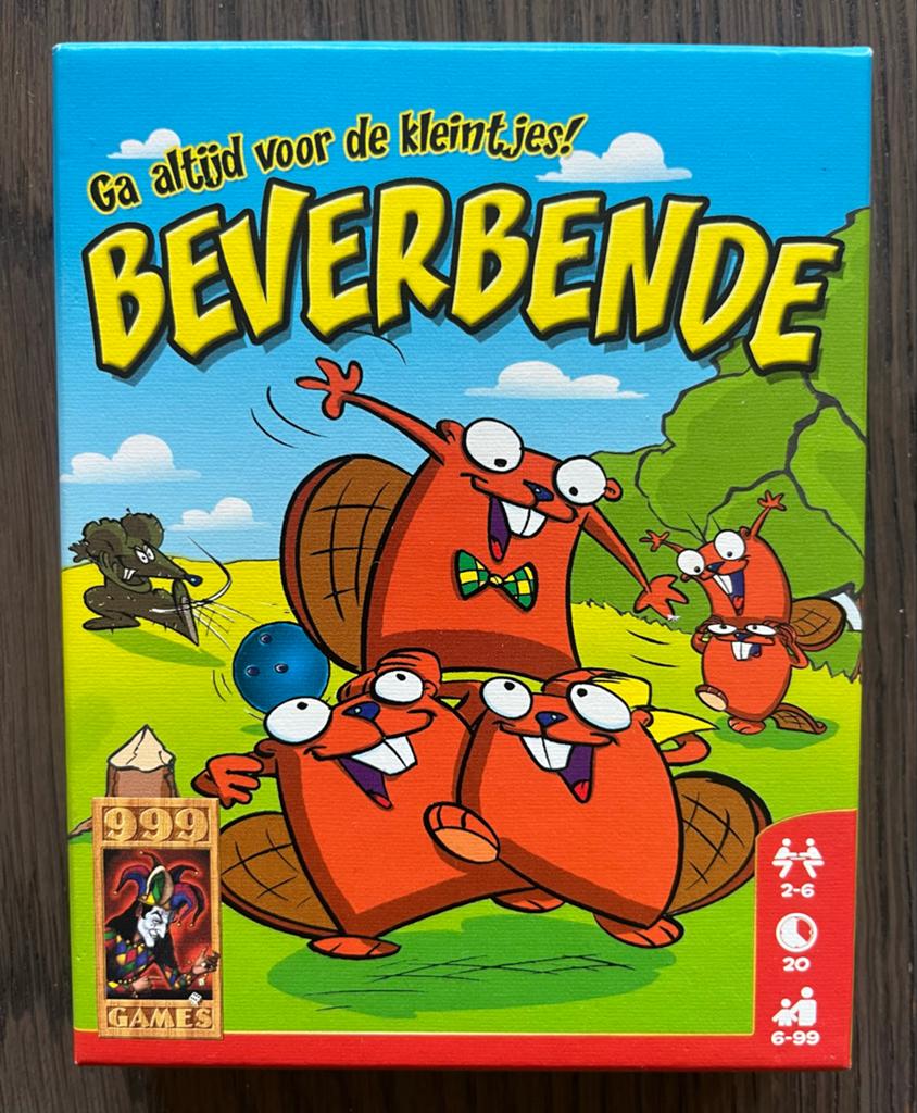 Nieuw Beverbende Kaartspel - Ga altijd voor de kleintjes!, Hobby en Vrije tijd, Vijf spelers of meer, Ophalen of Verzenden, Nieuw