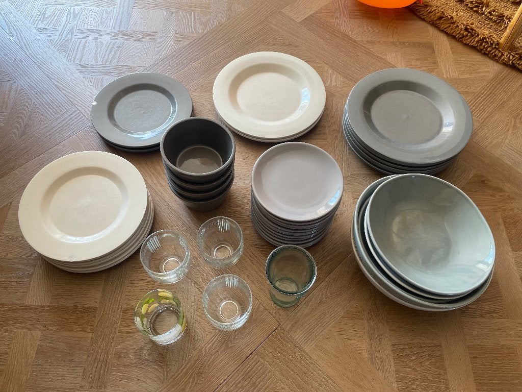 Servies o.a. Piet Hein Eek, Ophalen, Gebruikt, Overige merken, Modern