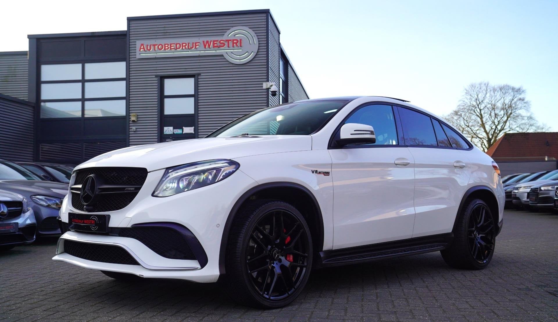 Mercedes-Benz GLE-klasse Coupé AMG 63 4MATIC | Massage | 36, 5461 cc, Gebruikt, Automatische klimaatregeling, Wit