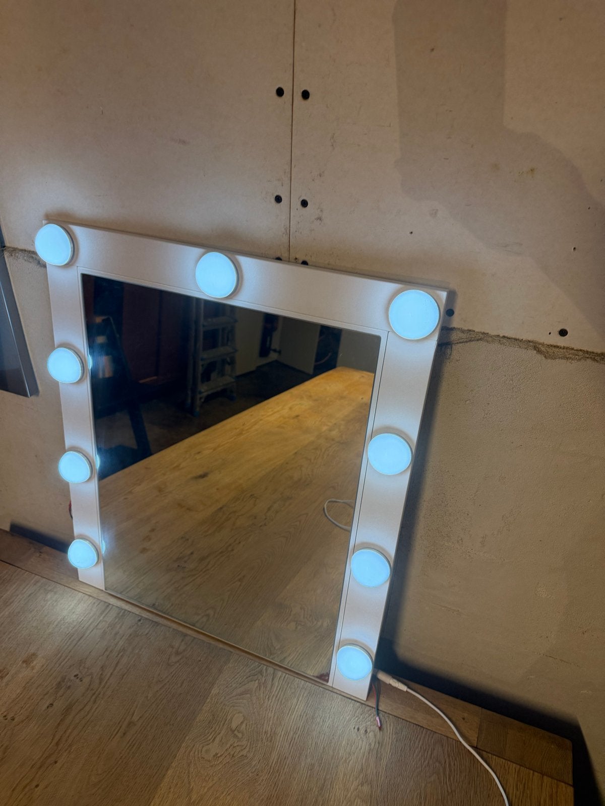 Make-up spiegel met verlichting voor kaptafel kind, Ophalen, Overige materialen, Minder dan 50 cm, Gebruikt