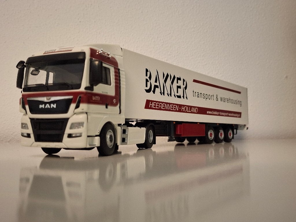 MAN TGX XLX 4x2 koeler Bakker Heerenveen WSi 1/50, Ophalen of Verzenden, Nieuw, Bus of Vrachtwagen, Wsi