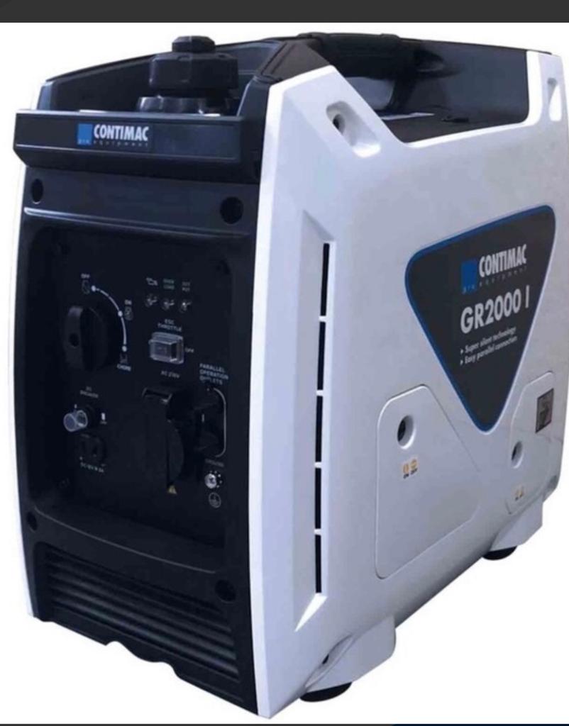 Contimac GR 2000i converter aggregaat, Ophalen of Verzenden, Nieuw, Minder dan 5 kVA, Benzine