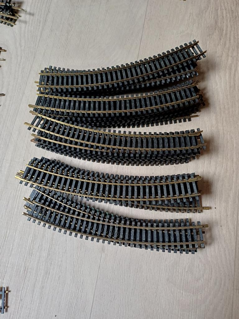 Fleischmann H0 model rails, Gebruikt, Gelijkstroom, Fleischmann, Rails