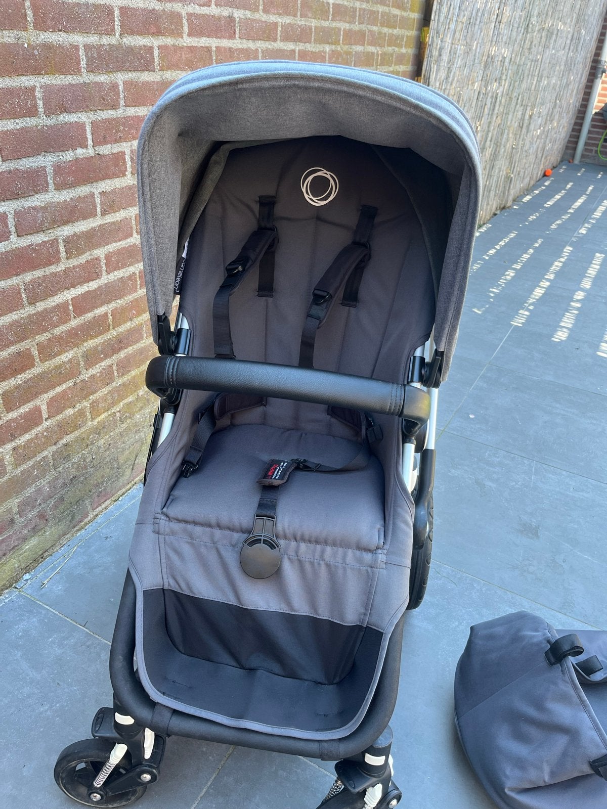 Bugaboo Cameleon3 grijs met extra grote zonnekap, Ophalen, Gebruikt, Bugaboo, Combiwagen