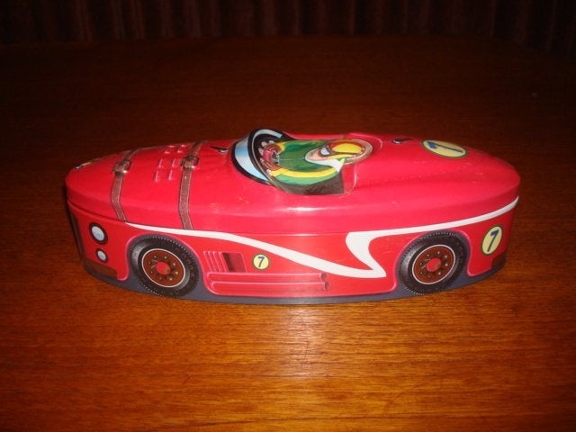 Blik Race Auto, Verzamelen, Blikken, Ophalen of Verzenden, Zo goed als nieuw, Overige